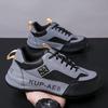 Men's Height-Boosting Leather Casual Sports Shoes with Velvet Lining - Autumn/Winter Comfort & Style Running Shoes