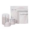 Solid Color Laundry Bags for Delicates - Fine & Coarse Mesh Set for Machine Washable Clothing Care