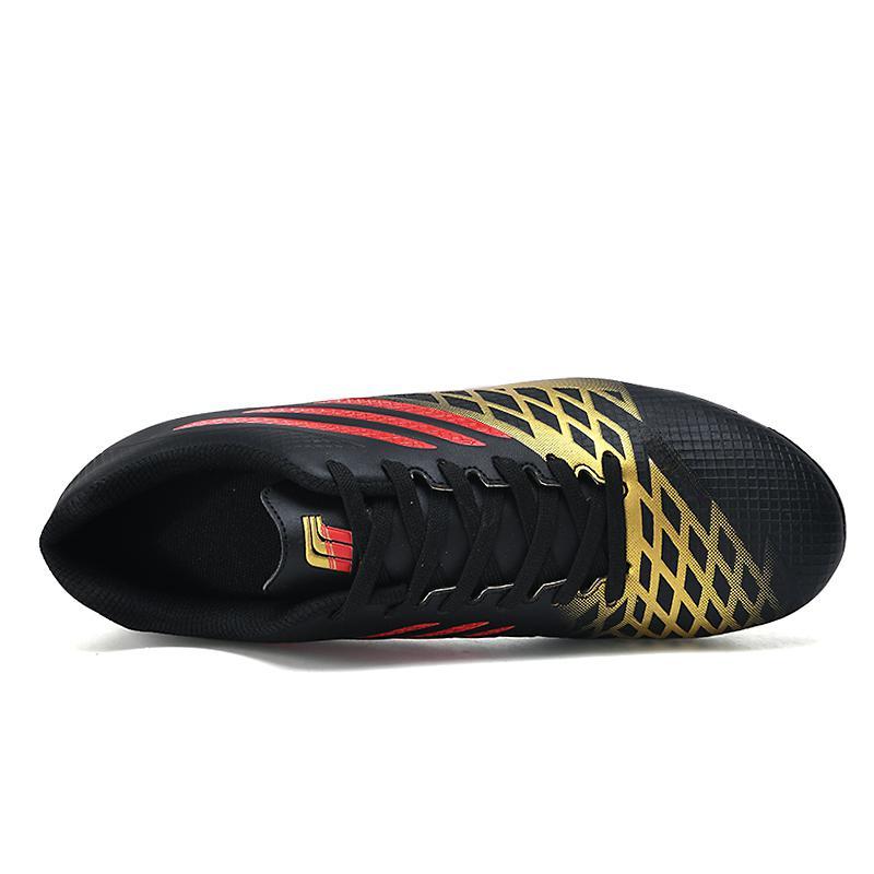 Men's Large-scale Football Shoes Long Nail Anti-slip and Wear-resistant TPR Artificial Corthop Outdoor Children's Football Shoes