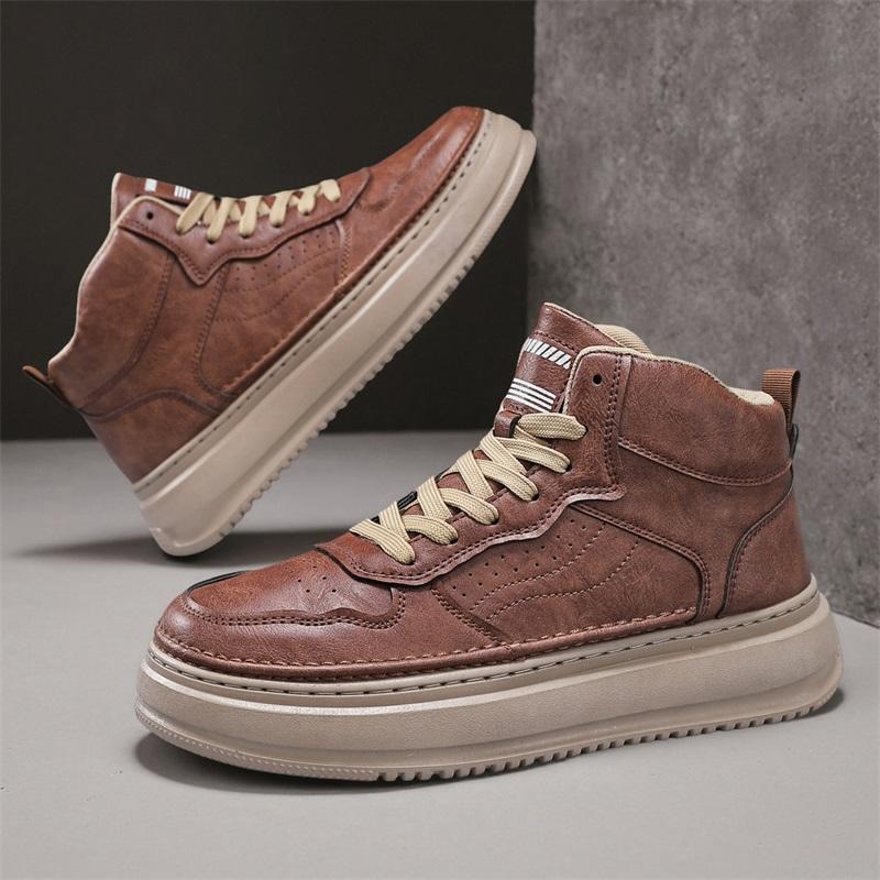 New Fashion Autumn And Winter Men's Low Top Martin Boots Students Male Boys Trending Soft Sole Work Shoes Labor Protection Martin Sneakers