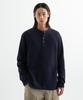 BRENSON (Waffle) Loose Fit Waffle Henley Neck Long Sleeve Tee (4 Colors)