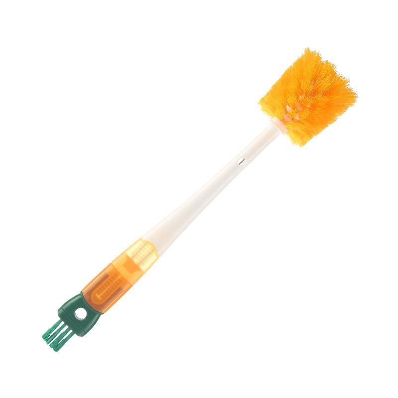 5-In-1 Cup Brush, Bottle Brush, Water Cup Cleaning, Brushing, Cup Artifact, Multi-Functional Long-Handled Straw, Cup Lid Cleaning And Rinsing