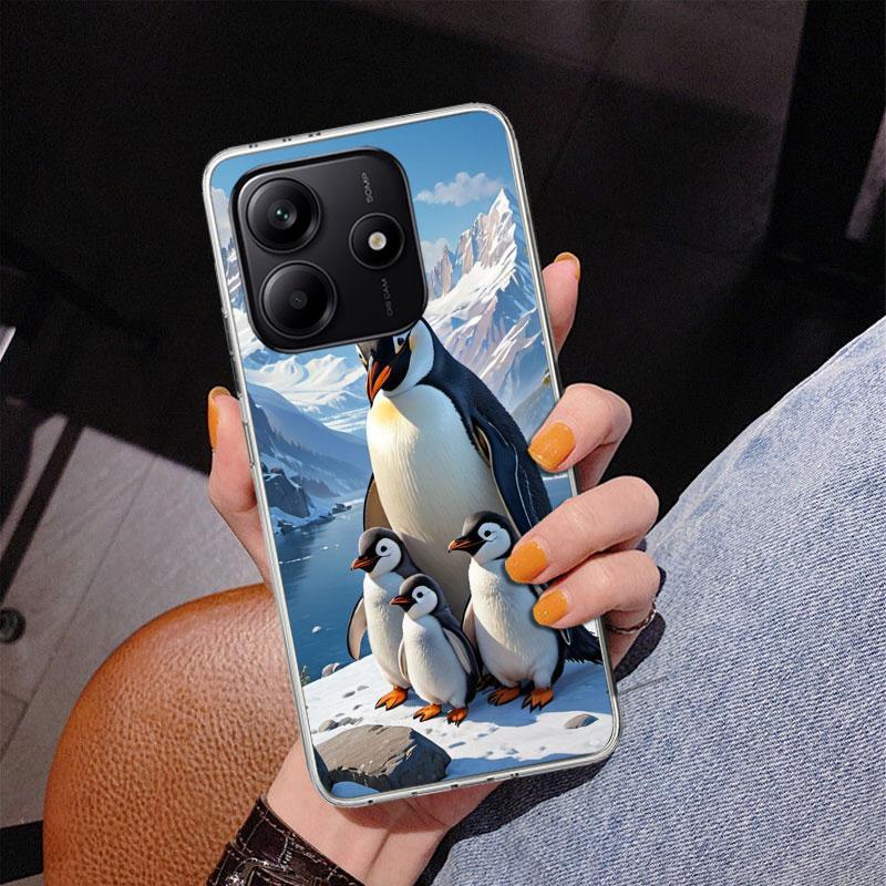 

Penguins Love At The North Pole Phnoe Case for Phnoe Case for Xiaomi Redmi Note 15 14 14S 13 Pro Plus 12 12S 11S 11E 10S 10 11T Redmi Note 11 Pro 4G