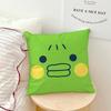 Funny Carton T-Tamagotchi Kuchipatchi Cushion Cover Soft Pillow Case for Sofa Living Room Home Office Decor Protective Covers