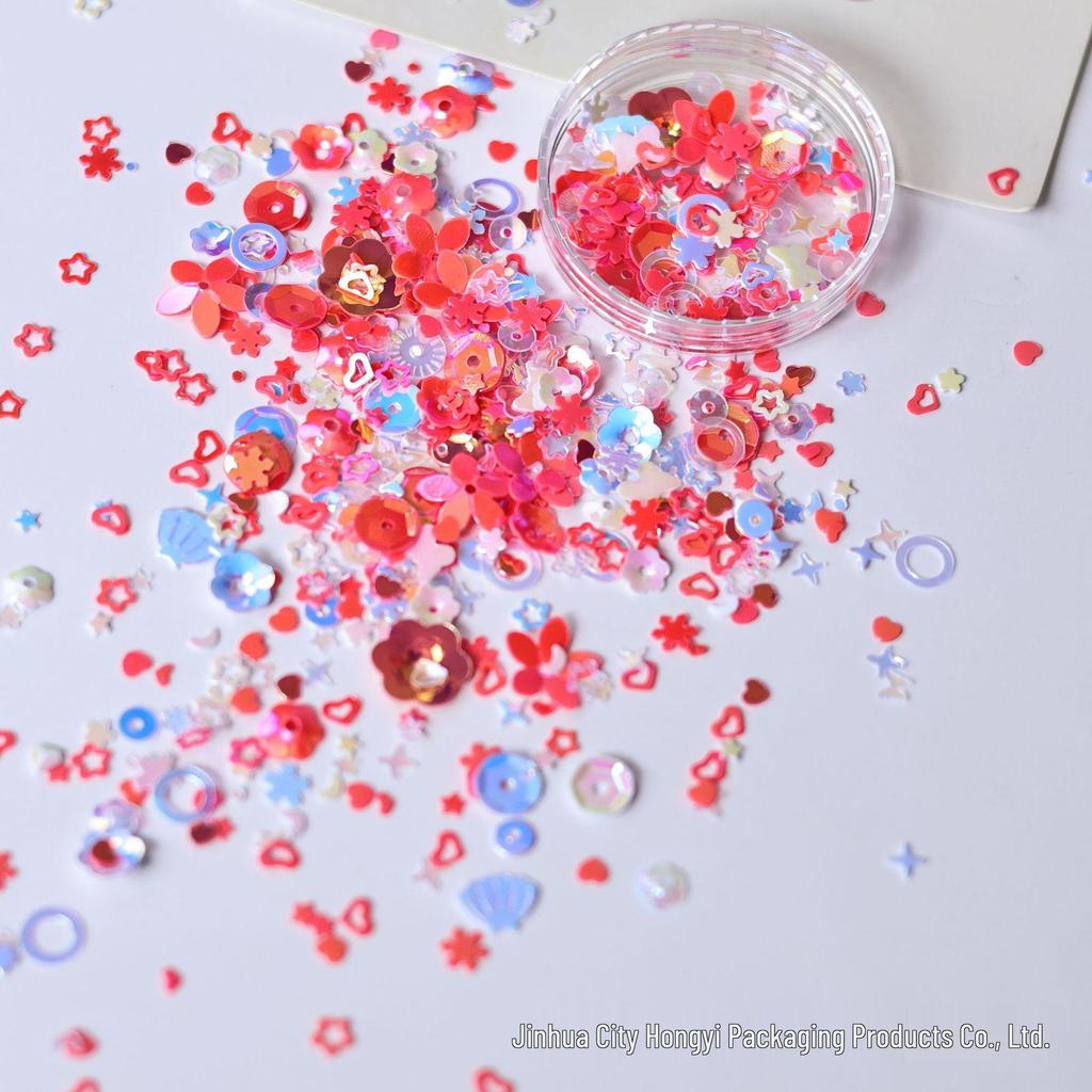 Macaron Irregular Shape Glitter for DIY Nail Art & Accessories