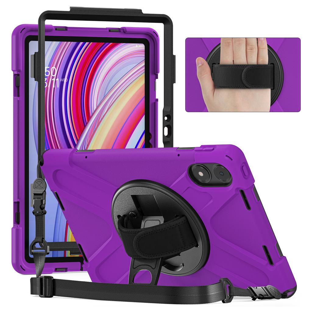 Tablet Case with Shoulder Strap for Xiaomi Redmi Pad Pro 5G/Redmi Pad Pro/Poco Pad 5G/4G Kickstand Cover
