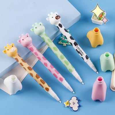 Funny Giraffe Gel Pen Kawaii Cute Writing Pen Stationery Standing Giraffe Pen  Students