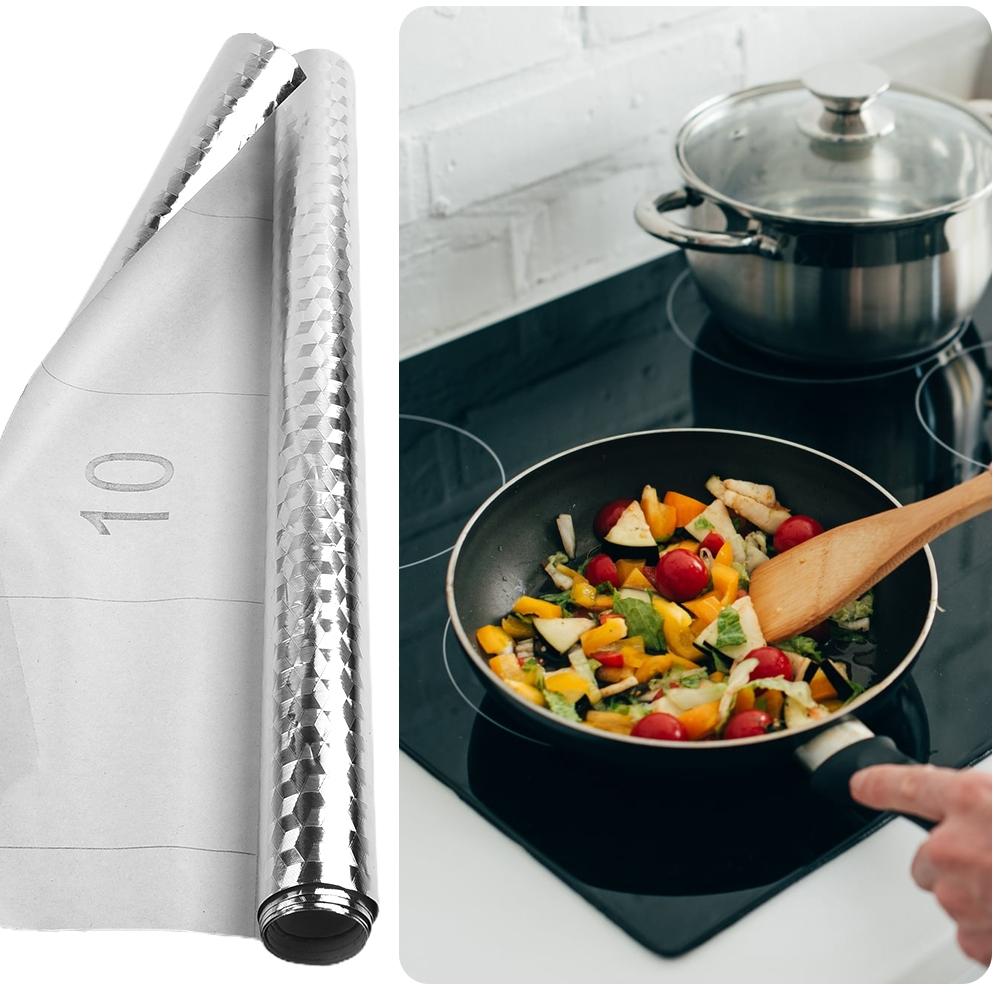 Aluminum Oil-proof Kitchen Accessories Oil Proof Sticker