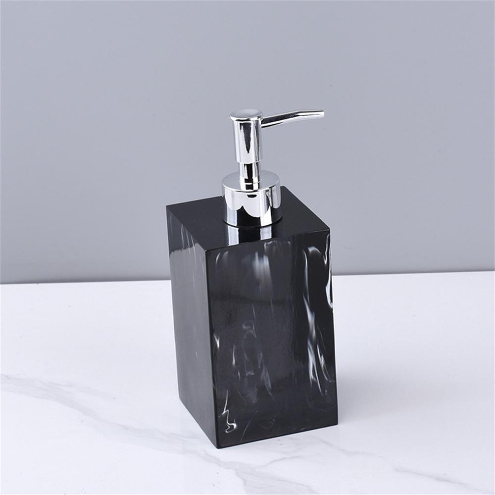 Nordic Style Resin Soap Dispenser 500ml Refillable Pump Bottle For Hand Wash Shampoo Body Wash