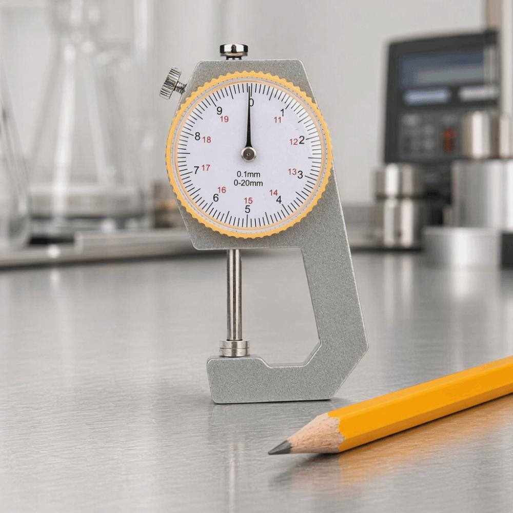 0-20mm Range Thickness Gauge Portable Design Metal Gauge Tool Thickness Measuring Tool  For Jewelry