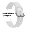Ocdin 20mm Watch Band for Omega and Moon Silicone White X, Swatch, Speedmaster, Swatch, Easy-to-Interchange Strap, Unisex,