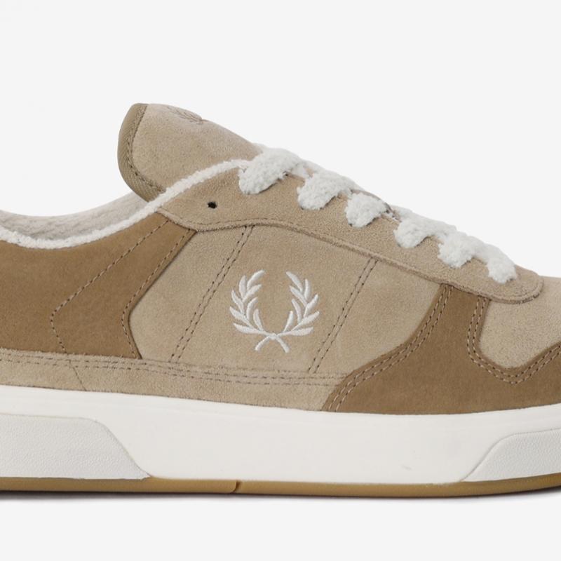 Fred Perry Men S SneakerS B300 Textured Nubuck Suede