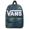Old Skool Drop V Fashion Print Zipper Closure Polyester Backpack Unisex Backpack Blue Green VN000H4ZO7P