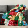 Christmas Creative Throw Flannel Print Blanket Super Soft Cozy Sofa Nap  Home Blanket Perfect Home Gift for Her