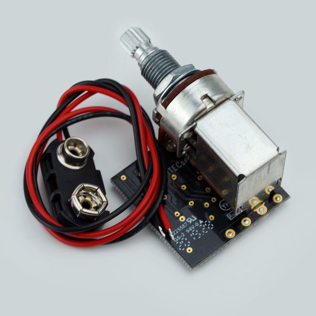 Electric Guitar Potentiometer Expand To Peak Controller Onboard Active Guitar Eq Exp Ander