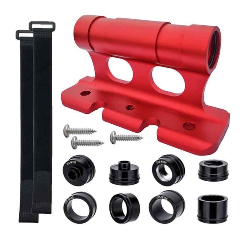 Aluminum Alloy Bike Block Fork Mount with Strap Quick Release Bicycles Front Fork Bracket Car Roof Rack Carrier