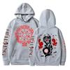Anime Hellsing Hoodies Men Streetwear Fashion Manga Print Pullover Harajuku Unisex Oversized Long Sleeve Sweatshirts
