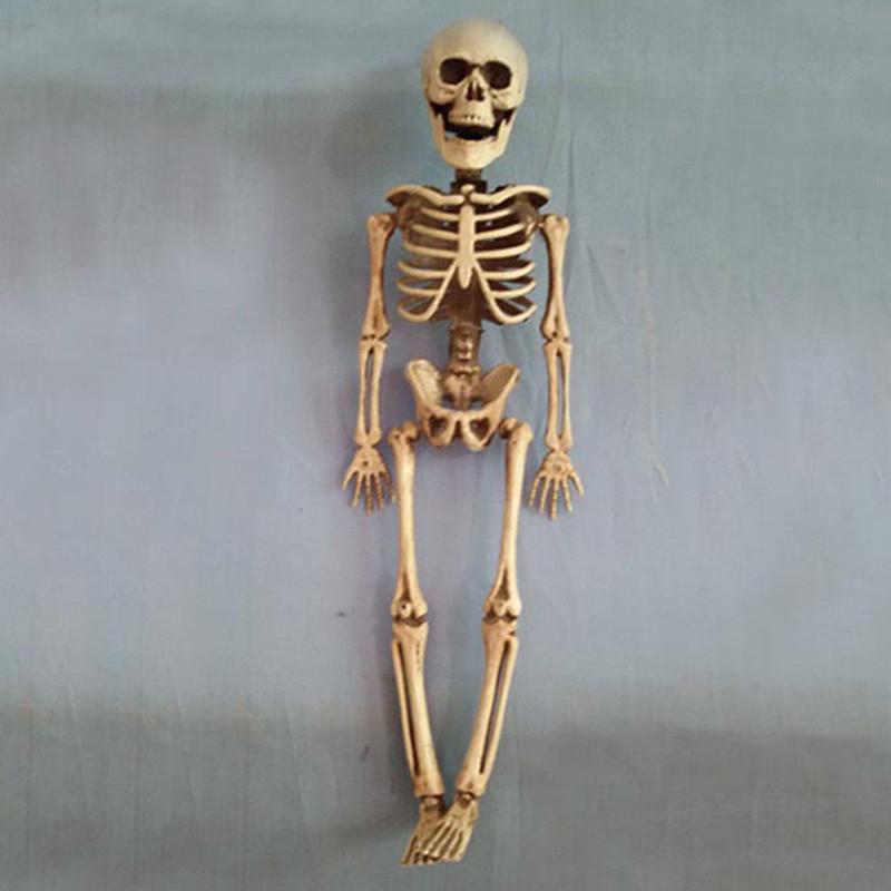 Human Skeleton Scary Skull Haunted House Halloween Prop Party Decor Atmosphere