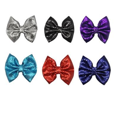 Cross-border Christmas Sequin Bow Hair Clip: Fashionable Spring Clip Hairpin with Sequin Accessories