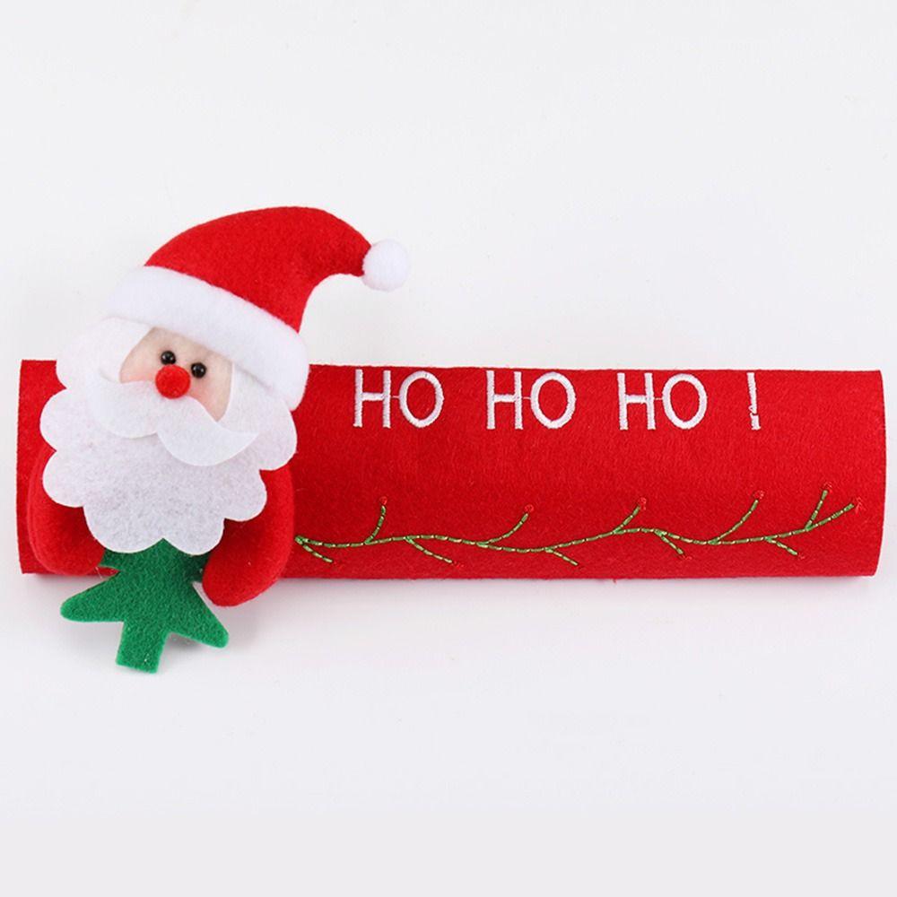 Ornaments Dishwasher Door Handle Covers Fridge Handle Cover Home Decorations Christmas Decoration