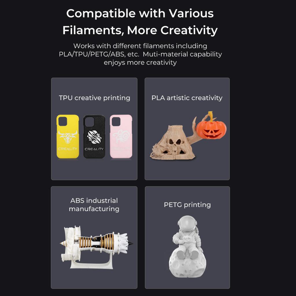 CREALITY Sprite Extruder SE-Neo Extruder Dual-gear Drive High Torque & Smooth Feeding Support