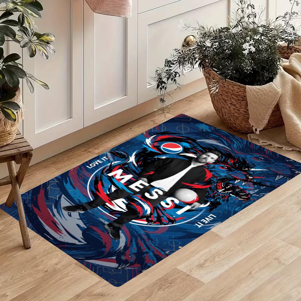 Messi Nonslip Kitchen Mat Floor Carpet Rug For Indoors Outdoors Home Decor Room Supplies Spring Decor