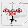 Child Jazz Drum Set Mini Playset Music Instruments Percussion Preschool Learning Toy