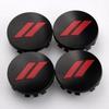 63mm 4pcs  for Dodge Wheel Cap Hubs Silver Bars Emblem Hellcat SRT Car Rims Cover for Chrysler Accessories