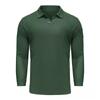 Taktisches Langarm-Revers-T-Shirt: Schnelltrocknend, Elastisch, für Körperliches Training
