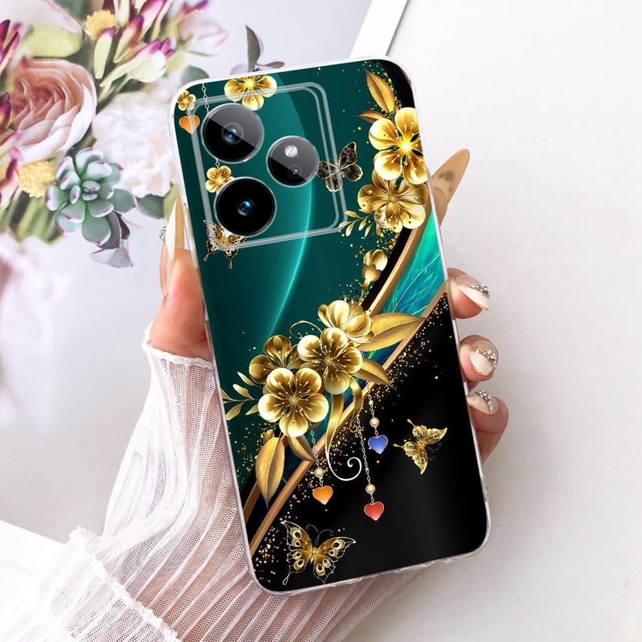 For Realme GT 7 GT7 T 5G Case RMX5061 Cute Lion Fashion Painted Cover Soft Silicone Phone Case For Realme GT 7 Pro GT7T 5G Shell