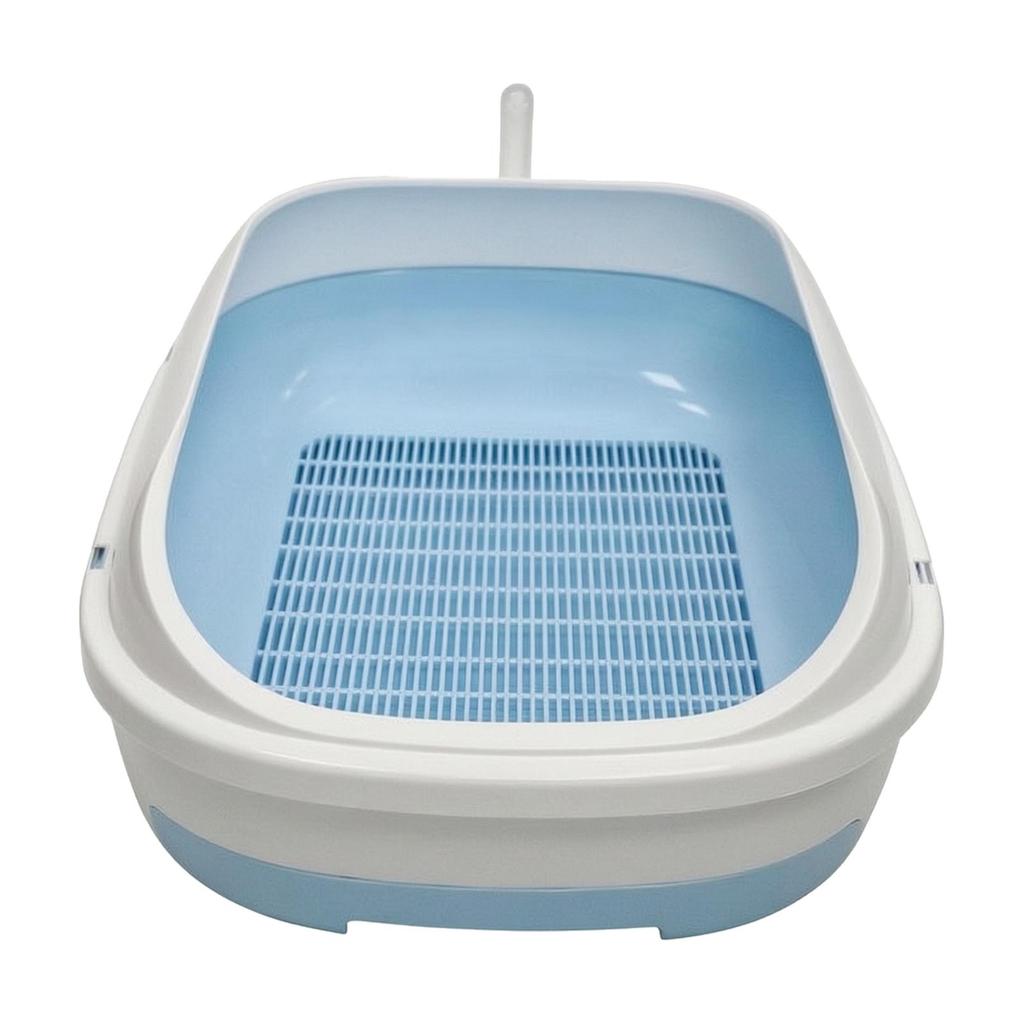 Cat Toilet Low-Maintenance Large Synthetic Litter Box with Sifting Tray