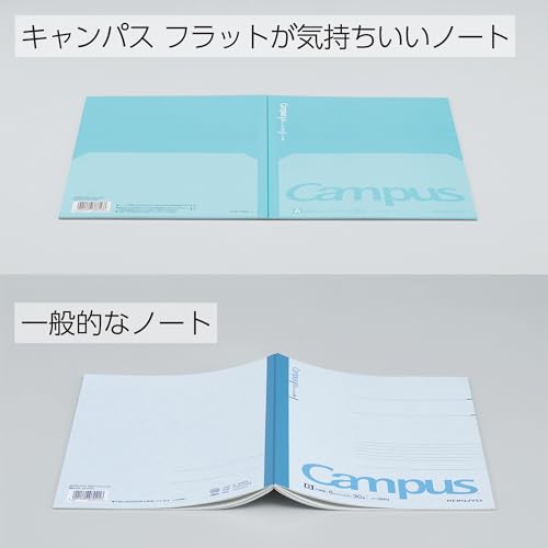 KOKUYO Campus Flat Comfort Note Dot A-lined B5 3 Color Pack NO-FL3CATX3
