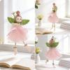 4Pcs Skirted Angel Girl Figure Pendant Hanging Ornaments for Wedding Baby Showers Birthday Parties Kid Rooms Decoration