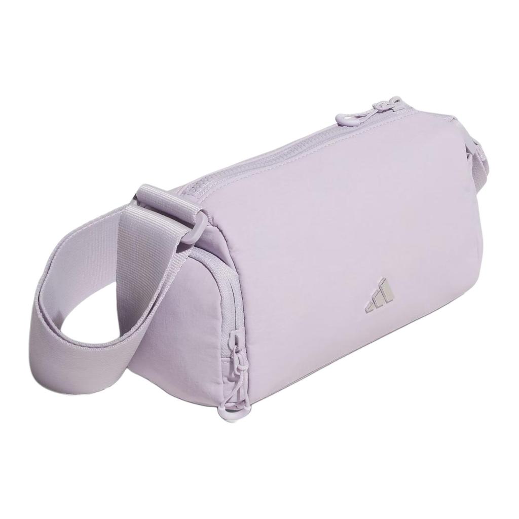 Nuevo Bolso de Hombro de Poliéster Reciclado Adidas, Bolso Bandolera para Mujer Morado Claro KE9960