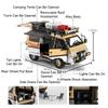 1:24 Mitsubishi Delica H2 Alloy Model Toy Diecast Car Doors Opened With Sound Light Pull Back Miniature Vehice Boy Birthday Gift