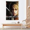 Game SSilent Hill Tapestry Microfiber Wall Hanging For Bedroom Living Room Decor Outdoor Festival Garden Bar Background