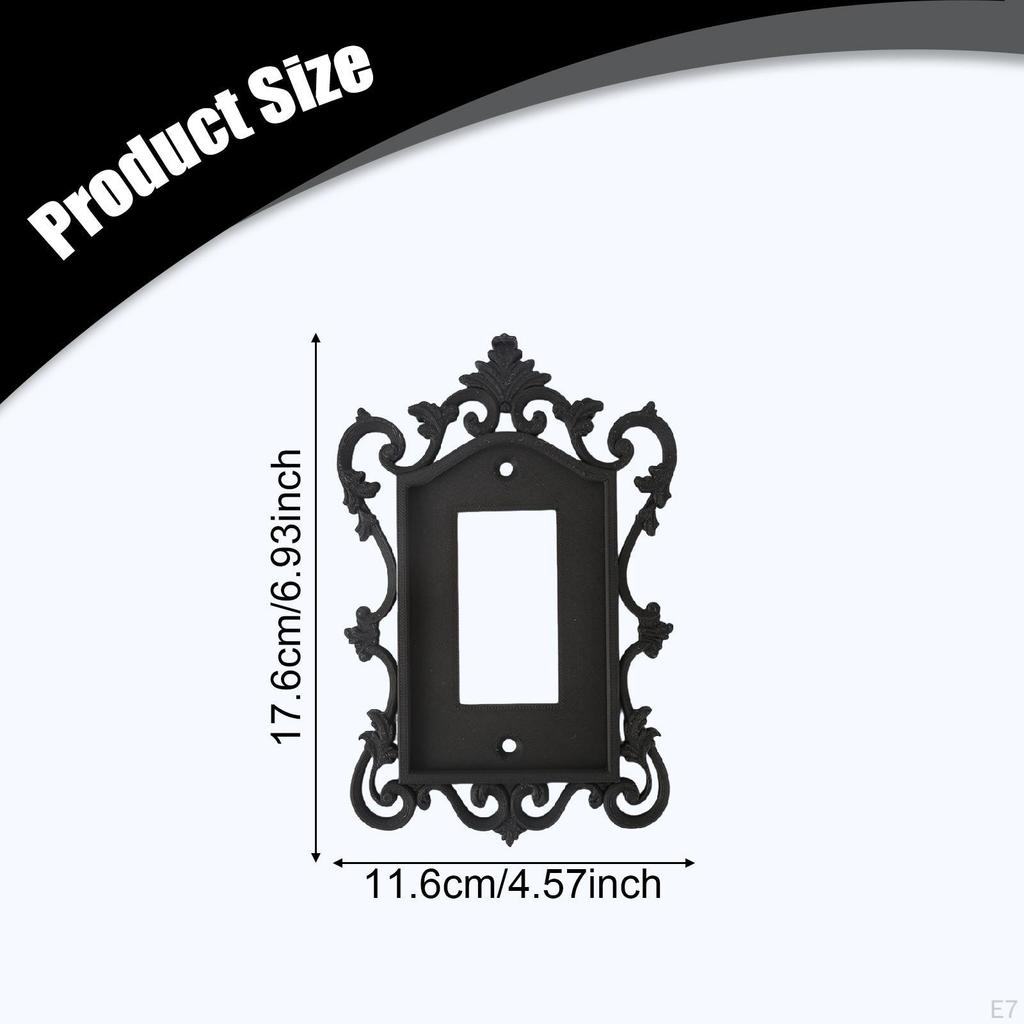 Cover, Retro Farmhouse Style Decoration, , Easy Installation, Decorative For, Plate of
