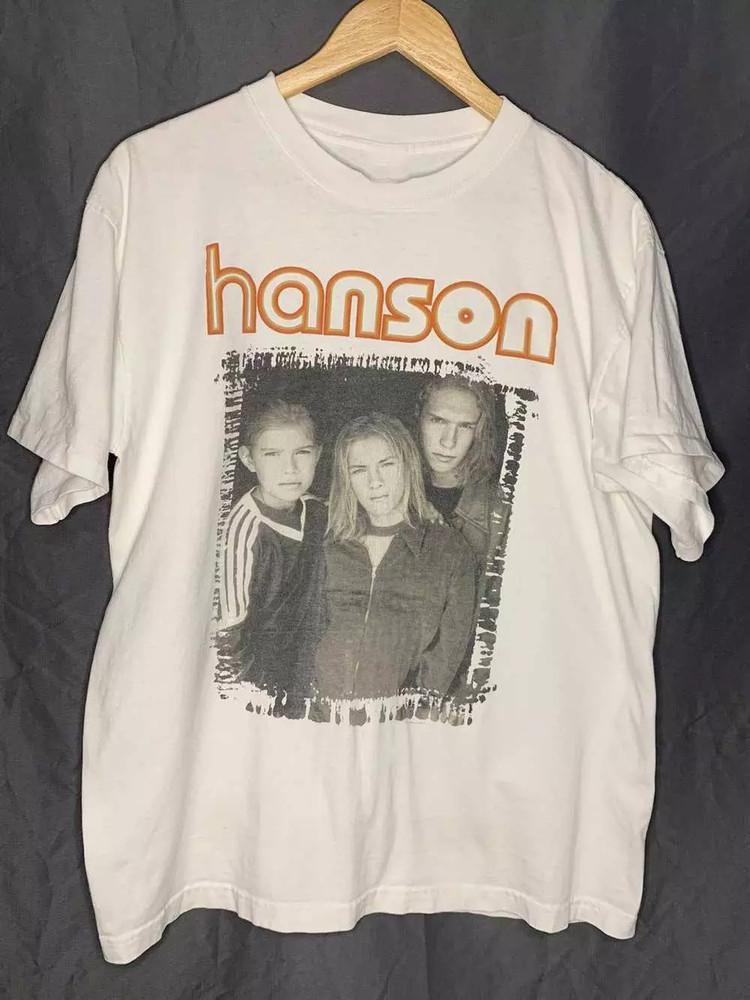 

Hanson Band Album Music Unisex T-Shirt Cotton Full Size Unisex T-Shirt XXL
