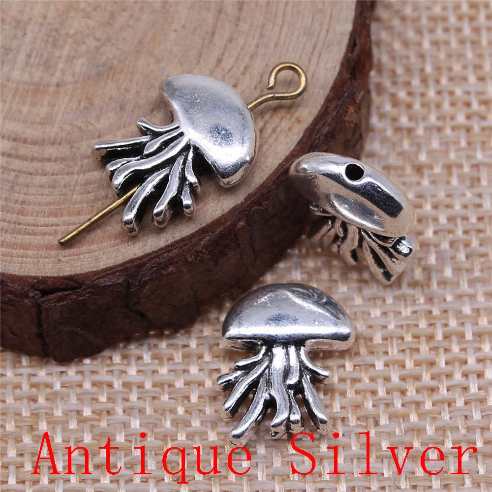 Ocean Animal Tiny Hole Beads For Bracelet Necklace Jewelry Making Craft Findings