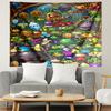 Plants VS Zombies Print Tapestry, Lightweight Wall Hanging, for Bedroom, Dorm, Living Room, Home Art Decor, Birthday Christmas Gift for Friends