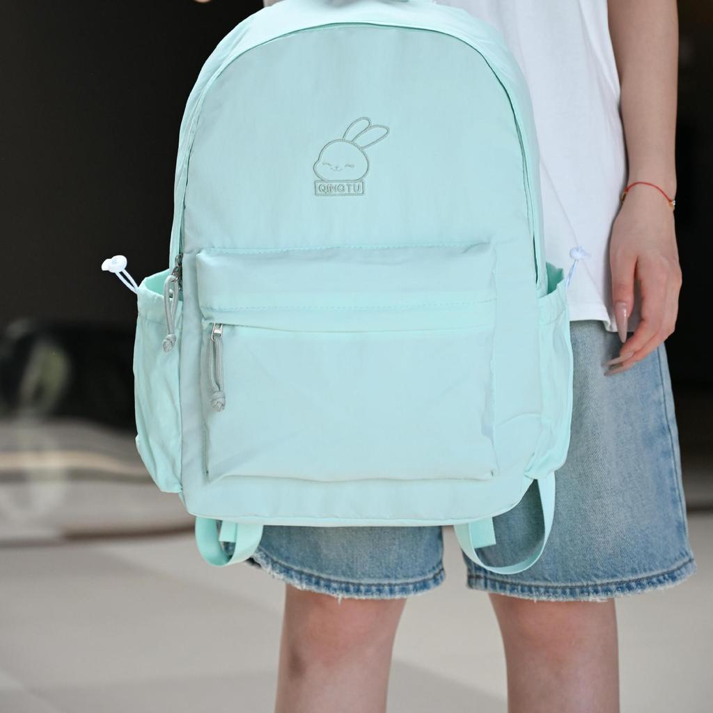 Schoolbag Korean version fashion college style backpack women's travel bag leisure bag trend high school student schoolbag backpack