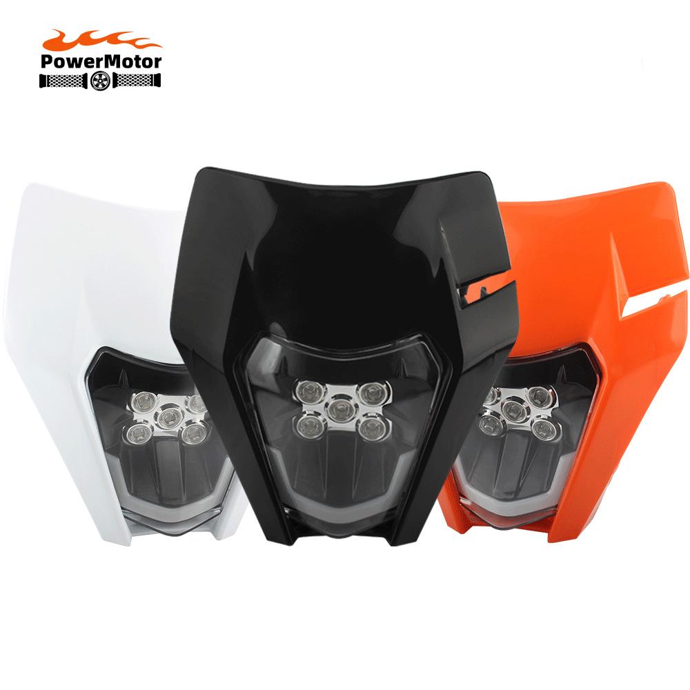 Motorcycle LED Headlight for KTM EXC SX XC XCW 125 150 250 300 350 450 530 Headlamp Motocross Accessories Lighthouse Supermoto