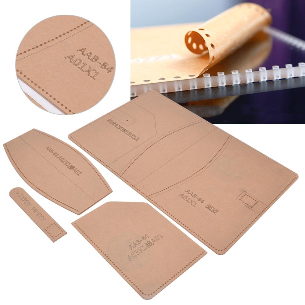Sturdy Leather Template Transparent DIY Leather Tool Durable Leather Craft  Crafting Sessions