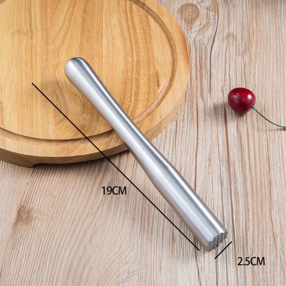 Nerezový muddler na led KFS-008 Mačkadlo na citrony Cocktailový muddler Barové nářadí pro míchání nápojů Použití v barech a restauracích KFS-008