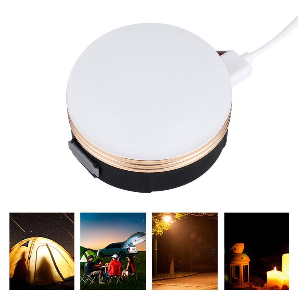 Outdoor Mini Waterproof LED Light High Brightness Hanging Lamp for Camping Tent USB Rechargeable