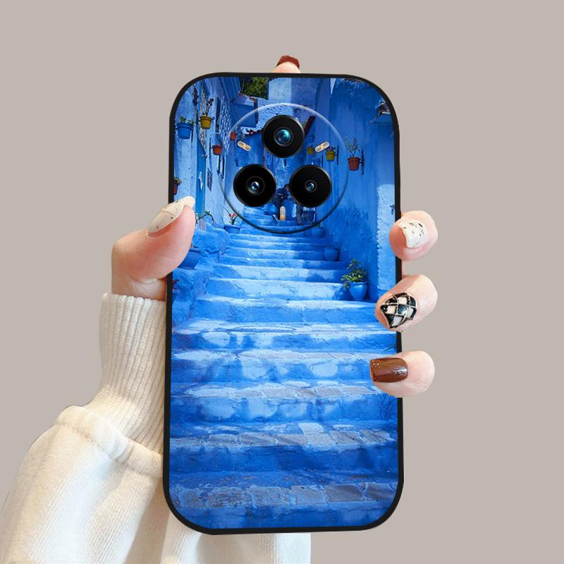 Fashion Case For Oppo Realme 14 Pro Soft Silicone TPU Phone Bumper Shells For Realme14 Pro Capa RMX5056 Protective Fundas Cover