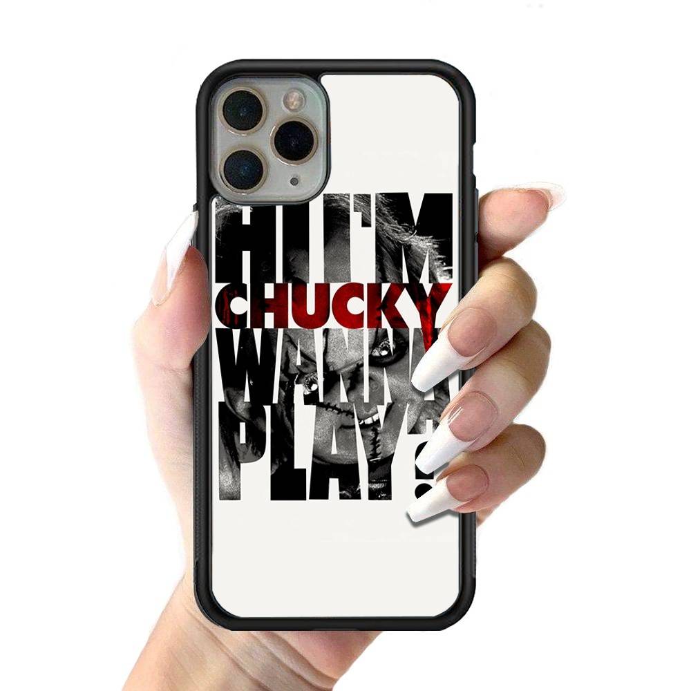 

Horror C-Chucky Phone Case Silicone PC+TPU For For iPhone 11 12 13 14 15 16 Plus Pro Max Cover iPhone 15pro max