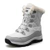 Women's Fleece-Lined High-Top Snow Boots - Warm, Thick, Plus Size Cotton Short Boots for Autumn/Winter Fashion