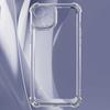IMAK UX-4 Series For iPhone 15 Plus Case Straight Frame Four Corner Shockproof Clear TPU Cover