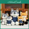 Adorable Forest Fox Plush Toy Soft Stuffed Animal Perfect For Children Birthday Gifts